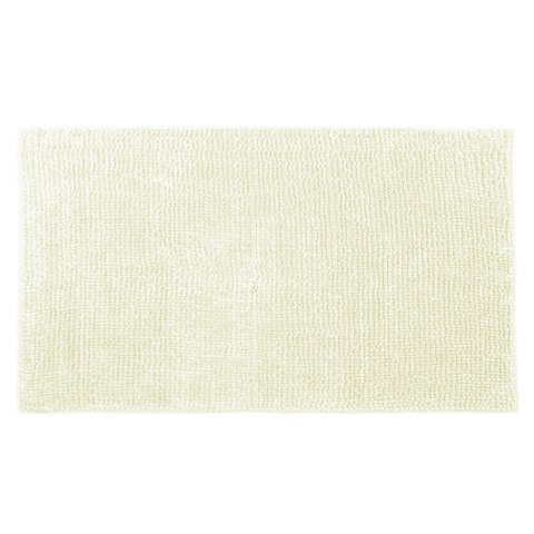 Mata łazienkowa BATI  biały motyw nowoczesny 50x80+40x50 ameliahome - BATHMAT/AH/BATI/SET/WHITE/50X80+40X50