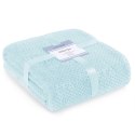 Koc Shleepy Błękitny Tłoczony żakardowo Nowoczesny 170x210 AmeliaHome - BLA/AH/SHLEEPY/BABYBLUE/170X210