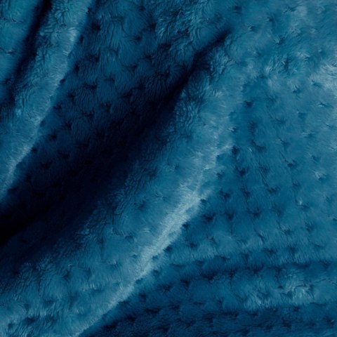 Koc Shleepy Indygo Tłoczony żakardowo Nowoczesny 220x240 AmeliaHome - BLA/AH/SHLEEPY/INDIGO/220X240