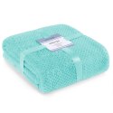 Koc Shleepy Turkusowy Tłoczony żakardowo Nowoczesny 170x210 AmeliaHome - BLA/AH/SHLEEPY/TURQUOISE/170X210