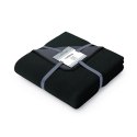 Koc Virkkuu Czarny Gładki Klasyczny 150x200 AmeliaHome - BLA/AH/VIRKKUU/BLA+CHA/BLA/150X200