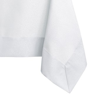 Obrus Empire Biały Gładki Klasyczny 140x500 AmeliaHome - TCLOTH/AH/EMPIRE/BRD/WHITE/140X500