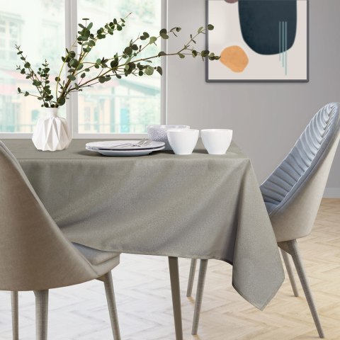 Obrus Empire Cappuccino Gładki Klasyczny 40x40 AmeliaHome - TCLOTH/AH/EMPIRE/HMD/CAPPUCCINO/40X40