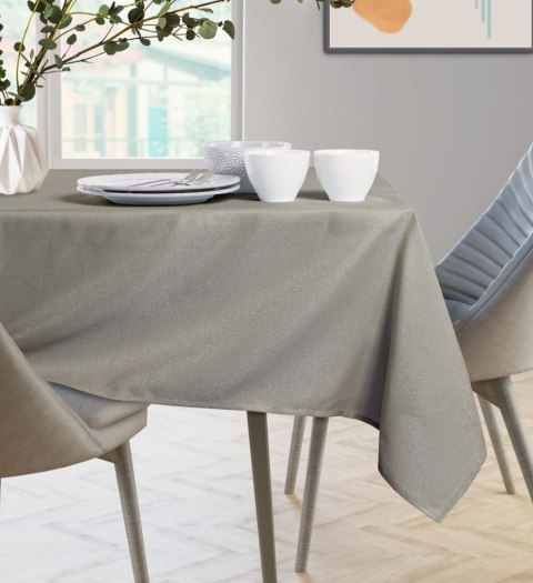 Obrus Empire Cappuccino Gładki Klasyczny 40x40 AmeliaHome - TCLOTH/AH/EMPIRE/HMD/CAPPUCCINO/40X40