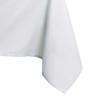 Obrus Empire Biały Gładki Klasyczny 100 koło AmeliaHome - TCLOTH/AH/EMPIRE/HMD/WHITE/R100X100