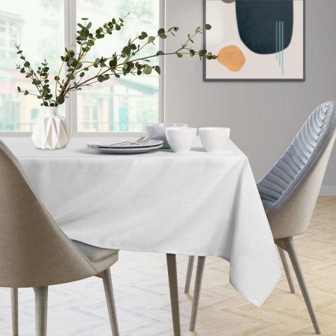 Obrus Empire Biały Gładki Klasyczny 30x80 AmeliaHome - TCLOTH/AH/EMPIRE/HMD/WHITE/30X80