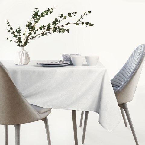 Obrus Empire Biały Gładki Klasyczny 30x80 AmeliaHome - TCLOTH/AH/EMPIRE/HMD/WHITE/30X80