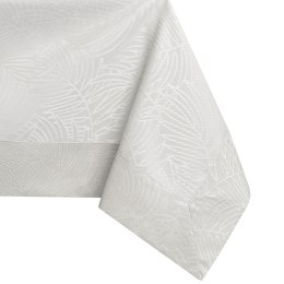 Obrus Gaia Kremowy Tłoczony Roślinny 140x500 AmeliaHome - TCLOTH/AH/GAIA/BRD/CREAM/140X500