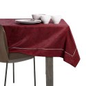 Obrus Gaia Bordowy Tłoczony Roślinny 110x140 AmeliaHome - TCLOTH/AH/GAIA/BRD/PPG/CLARET/110X140