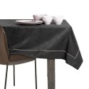 Obrus Gaia Grafitowy Tłoczony Roślinny 110x160 AmeliaHome - TCLOTH/AH/GAIA/BRD/PPG/DARKGREY/110X160