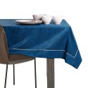 Obrus Gaia Indygo Tłoczony Roślinny 110x110 AmeliaHome - TCLOTH/AH/GAIA/BRD/PPG/INDIGO/110X110