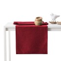 Obrus Gaia Bordowy Tłoczony Roślinny 115x250+35x250 AmeliaHome - TCLOTH/AH/GAIA/HMD/CLARET/SET/115x250+35x250