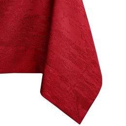 Obrus Vesta Bordowy Tłoczony Nowoczesny 110x110 AmeliaHome - TCLOTH/AH/VESTA/BRD/CLARET/110X110