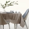 Obrus Vesta Cappuccino Tłoczony Nowoczesny 140x300 AmeliaHome - TCLOTH/AH/VESTA/BRD/CAPPUCCINO/140X300