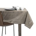 Obrus Vesta Cappuccino Tłoczony Nowoczesny 110x140 AmeliaHome - TCLOTH/AH/VESTA/BRD/PPG/CAPPUCCINO/110X140