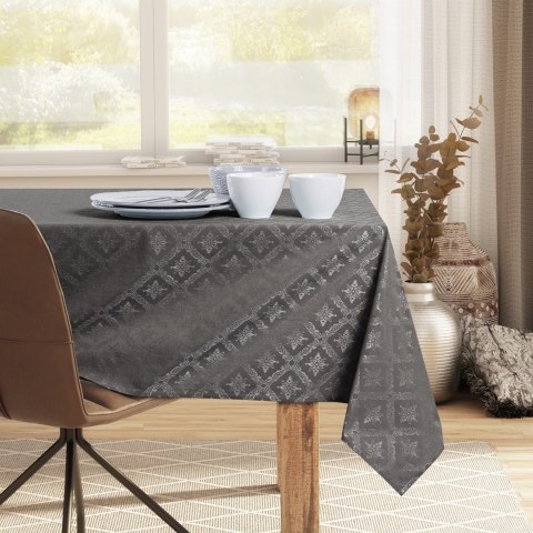 Obrus Maya Brązowy Drukowany Klasyczny 140x400 DecoKing - TCLOTH/DK/MAYA/HMD/COCOA/140X400