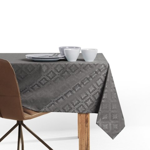 Obrus Maya Brązowy Drukowany Klasyczny 140x450 owal DecoKing - TCLOTH/DK/MAYA/HMD/COCOA/O140X450
