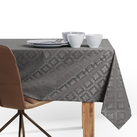 Obrus Maya Brązowy Drukowany Klasyczny 140x450 owal DecoKing - TCLOTH/DK/MAYA/HMD/COCOA/O140X450