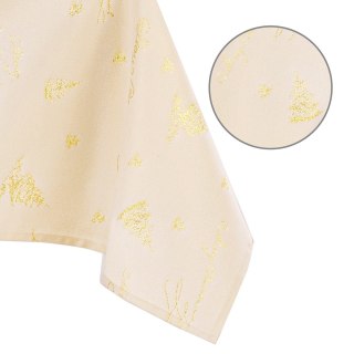 Obrus Christmas Eve Żółty Drukowany Świąteczny 30x100 AmeliaHome - TCLOTH/AH/CHRISTMASEVE/HMD/GOLD/30X100