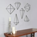 Dekoracja ścienna PRISMA umbra - WALLDECO/PRISMA/BLACK