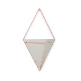 Donica TRIGG styl nowoczesny umbra - DISPLAY/TRIGG/WALL/COPPER/LARGE