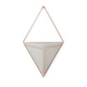 Donica TRIGG styl nowoczesny umbra - DISPLAY/TRIGG/WALL/COPPER/LARGE