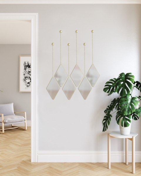 Lustro DIMA umbra - MIRROR/DIMA/DIAMOND/BRASS