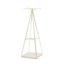 Organizer na biżuterię, kosmetyki PRISMA umbra - STAND/PRISMA/JEWELRY/BRASS