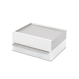 Organizer na biżuterię, kosmetyki STOWIT umbra - BOX/STOWIT/JEWELRY/WHITE/NICKEL