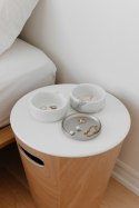 Organizer na biżuterię, kosmetyki TESORA umbra - BOX/TESORA/JEWELRY/WHITE/NICKEL