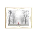 Ramka PRISMA umbra - PHOTOFR/PRISMA/BRASS/1X1CM
