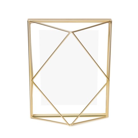 Ramka PRISMA umbra - PHOTOFR/PRISMA/BRASS/1X1CM