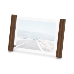 Ramka SCROLL umbra - PHOTOFR/SCROLL/LIGHT+WALNUT/10x15CM