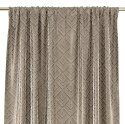 Zasłona CASPE kolor beżowy      140x250 AmeliaHome - CURT/AH/BLACKOUT/CASPE/PLEAT/C