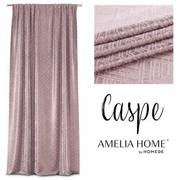 Zasłona CASPE kolor różowy      140x250 AmeliaHome - CURT/AH/BLACKOUT/CASPE/PLEAT/B