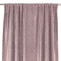 Zasłona CASPE kolor różowy      140x250 AmeliaHome - CURT/AH/BLACKOUT/CASPE/PLEAT/B