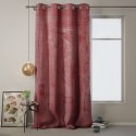 Zasłona VELVET kolor różowy  przelotki srebrne velvet 140x270 ameliahome - CURT/AH/VELVET/EYELETS/ROSE/140X270/1PC