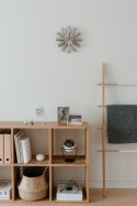 Zegar RIBBON kolor szary umbra - CLOCK/RIBBON/WALL/STEEL