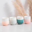 Świecznik FINO  morski styl nowoczesny do wewnątrz ameliahome - CANDLEHOLDER/AH/FINO/MARINE/9X9,8