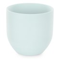 Świecznik SHIRE  błękitny styl nowoczesny do wewnątrz ameliahome - CANDLEHOLDER/AH/SHIRE/BABYBLUE/10X9,8