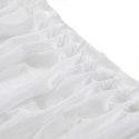 Firana KRESZ kolor biały styl klasyczny taśma smok taśma smok transparentna 5 cm woal gnieciony 140x250 homede - SCURT/HOM/KRESZ