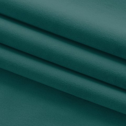 Zasłona VILA morski srebrne przelotki metalowe srebrne velvet 135x245 homede - CURT/HOM/VILA/VELVET/EYELETS