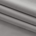 Zasłona VILA  szary  srebrne przelotki metalowe srebrne velvet 135x175 homede - CURT/HOM/VILA/VELVET/EYELETS/