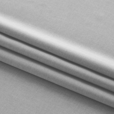 Zasłona CARMENA kolor szary  srebrne przelotki metalowe srebrne plecionka 150x225 homede - CURT/HOM/CARMENA/BRAID/