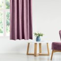 Zasłona MILANA  liliowy   smok transparentna 10 cm szenila 140x300 homede - CURT/HOM/MILANA/CHENILLE/PLE