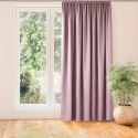 Zasłona MILANA  różowy   smok transparentna 5 cm szenila 140x175 homede - CURT/HOM/MILANA/CHENILLE/PLEAT