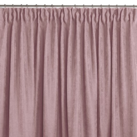 Zasłona MILANA  różowy   smok transparentna 5 cm szenila 140x245 homede - CURT/HOM/MILANA/CHENILLE/PLEAT