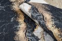 Dywan krótkowłosy ARLEN MARBLE1  czarny motyw glamour styl glamour 160x220 hakano - RUG/LU/ARLEN/MARBLE1/BLACK/160x220