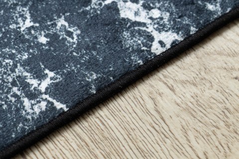Dywan krótkowłosy ARLEN MARBLE1  czarny motyw glamour styl glamour 80x150 hakano - RUG/LU/ARLEN/MARBLE1/BLACK/80x150