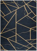 Dywan krótkowłosy ARLEN MARBLE2  czarny motyw glamour styl glamour 160x220 hakano - RUG/LU/ARLEN/MARBLE2/BLACK/160x220